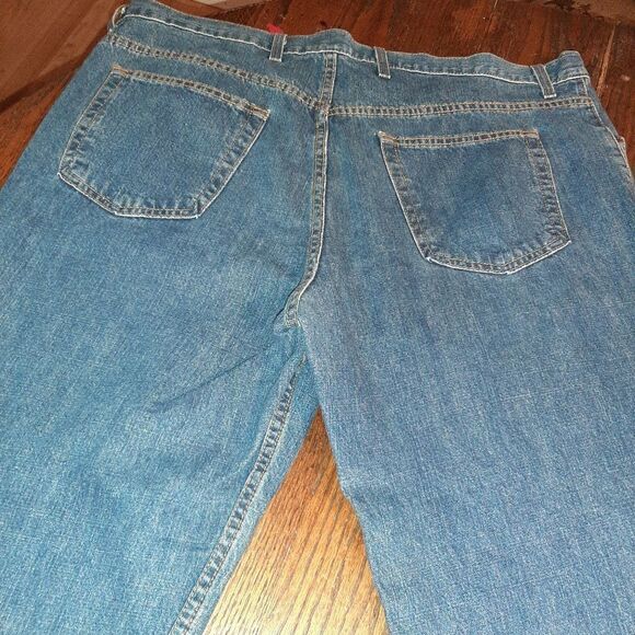EUC Men's 40x30 Saddlebred Classic Fit Blue Jeans Denim - Picture 6 of 9